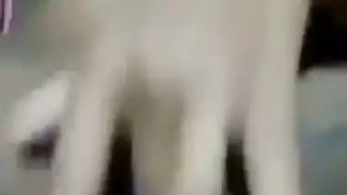 Desi village XXX girl fingering her black hairy pussy on cam