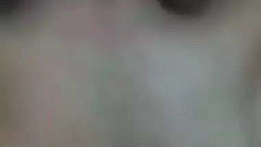 Indian nude babe takes a thick dick in her shaved pussy