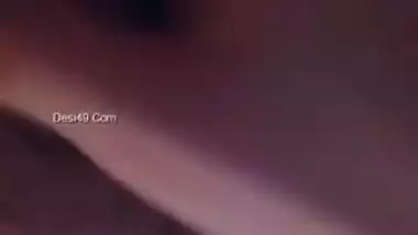 Desi colleen is keen to show natural boobs and hairy snatch