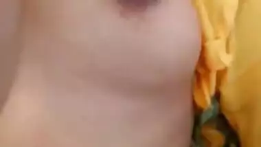 Sexy Desi Girl Boob Pressing and Outdoor Fucking