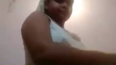 Horny girl on video call