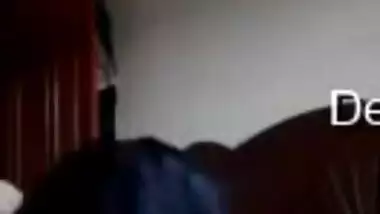 Indian babe kisses lover and allows him to take the pink bra off