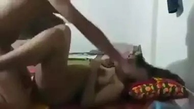 Desi College Couple Taking Sex Education Lessons At Home