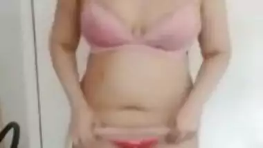 Lingerie / Panties Try On / Thick Model Rebecca