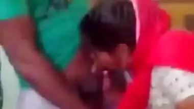 Hot Punjabi Maid Sucking Boss’ Dick