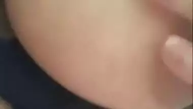 Today Exclusive- Horny Desi Girl Showing Her Boobs On Video Call