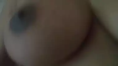Desi wife hot boobs fondled by hubby